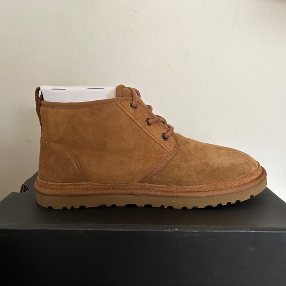 BNWOB Men\'s Ugg Neumel Suede Boot Chestnut Tan Size 11 #3236 main image 8